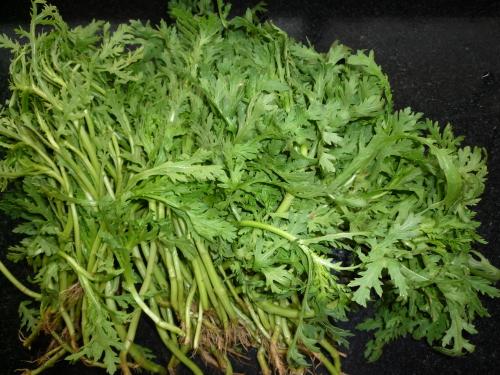 生拌茼蒿的做法